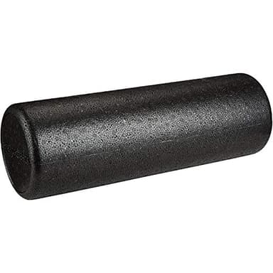 Amazon Basics High-Density Foam Roller for Exercise and Recovery, 18 Inches, Black