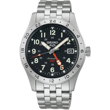 SEIKO SSK023 5 Sports Field Series Mens Watch - Stainless Steel
