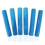 12 Polar Ice Sticks Refreezable Blue Water Bottle Cooling for Drinks, Quick Freeze Reusable Water Bottle Ice Stick BPA Free, Washable Plastic Clear Ice Cubes for Whiskey, Wine, Coffee