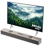 Hiwill 5.2.2ch Wooden Dolby Atmos Soundbar, All-in-one Sound Bar for Smart TV with Dual Built-in Subwoofer, Resonance Optimization Architecture, 400W Surround Sound System for TV Speaker, WoNoble A502