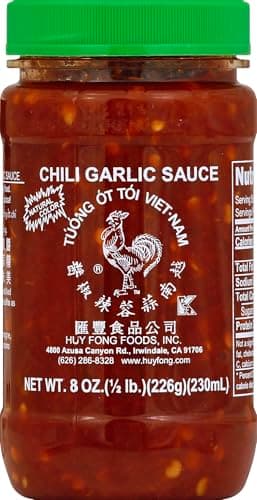 Huy Fong Chili Garlic Sauce, 8 oz