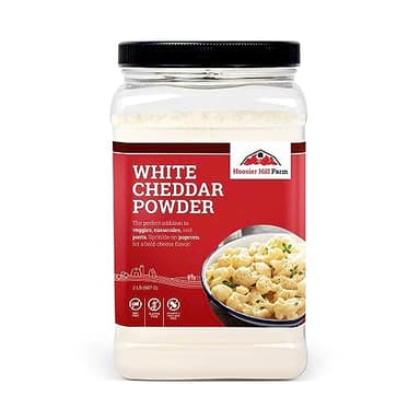 Hoosier Hill Farm White Cheddar Cheese Powder, 2LB (Pack of 1)