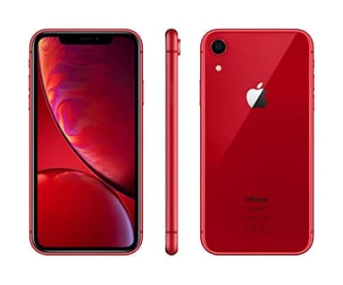 Apple iPhone XR, US Version, 128GB, Red - Unlocked (Renewed)