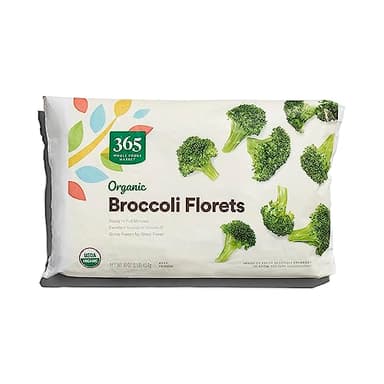 365 by Whole Foods Market, Organic Broccoli Florets, 16 oz, (Frozen)