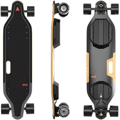 MEEPO Campus V3 Series/Envy Electric Skateboard with Remote, Top Speed Up to 29 Mph, 4 Speed Smooth Braking, Easy Carry Handle Design, Suitable for Adults & Teens
