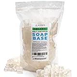 Organic Melt and Pour – ALEXES 2 lb Soap Base for Soap Making – Unscented – Soap Making Supplies