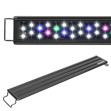AQUANEAT LED Aquarium Light Full Spectrum for 30 Inch to 38 Inch Fish Tank Light Fresh Water