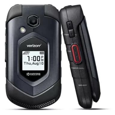 Verizon Wireless DuraXV E4610 4G LTE Rugged Flip Phone - Black