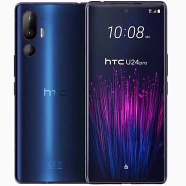 HTC U24 Pro 5G 512GB 12GB Dual SIM Factory Unlocked GSM Smartphone, 6.8" 120Hz OLED Display, 50MP Cameras - International Version (Space Blue)
