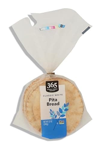 365 by Whole Foods Market Classic White Pita Bread, 12 OZ