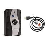 InSinkErator Instant Hot Water Tank - 2/3 Gallon Stainless Steel Tank, HWT-00, Black & Garbage Disposal Power Cord Kit, CRD-00, Black, Pack of 1