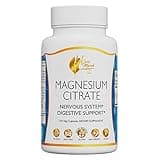 Coco March Magnesium Citrate - Relaxation- Sleep - Nervous & Digestive System Support, Gluten Free, Soy Free, Dairy Free, Keto Friendly, Vegan, 800 mg per Serving, 120 Capsules