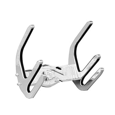 Reborn Pro+ Wakeboard Tower Racks, Quick Release Easily Removes Holder from Tower, 6061 Aluminum Tines, Rubber Bumper Inserts (Kneeboard/Wakeboard - Polished)