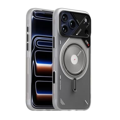 Aulumu A17 iPhone 17 Pro Max Magnetic Thermal Case | CoolHyper | with Camera Control | IMD Technology | Compatible with Magsafe | Touch Translucent White