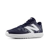 New Balance Boy's FuelCell V7 Youth Turf-Trainer Baseball Shoe, Team Navy/Optic White, 1.5 Little Kid