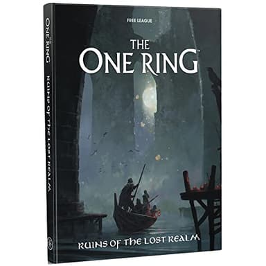 Free League The One Ring: Ruins of The Lost Realm - Expansion Hardcover Book, RPG Medium