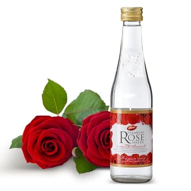 Dabur Rose Water - Rose Water for Skin, Face, Hair, & for Cooking – Nourishing Hydration, Enhances Culinary Creations – Rosewater for Glowing Skin, for Skincare and Beauty Rituals – 250ML