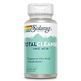 Solaray Total Cleanse Uric Acid - Joint Health Supplement - Powerful Joint Support and Uric Acid Cleanse with Tart Cherry Extract, Celery Seed, Turmeric Extract - 60-Day Guarantee, 30 Serv, 60 VegCaps