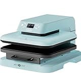 HTVRONT Auto Heat Press Machine for T Shirts - Heat Press 15x15 with Auto Release - Heats Up Fast & Distribute Heat Evenly, Intelligent Heat Press Machines for HTV, Sublimation, Heat Transfer Projects