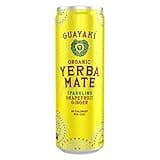 Guayakí Yerba Mate, Sparkling Energy Drink Alternative, Organic Grapefruit Ginger Flavor, 12 Oz, 80mg Natural Caffeine, Smooth Energy & Focus