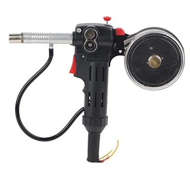 Professional Aluminum Spool Gun for MIG Welder – 200A Air-Cooled Spool Gun with Tension Adjustment, Compatible with 0.8-1.0mm Welding Wire, Durable ABS Body