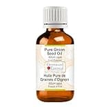 Greenwood Essential Pure Onion Seed Oil (Allium cepa) Cold Pressed 30ml (1 oz)