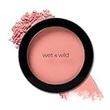 wet n wild Color Icon Blush, Effortless Matte Natural Sheer Glow & Seamless Blend, Luxuriously Infused Smooth Jojoba Oil, Cruelty-Free & Vegan - Pinch Me Pink