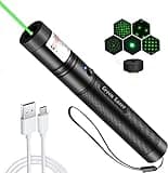 Rechargeable Green Laser Pointer High Power Long Distance Range for Outdoors Astronomic Construction