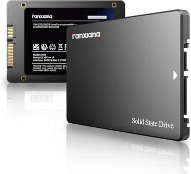 fanxiang S101 480GB SSD SATA III 6Gb/s 2.5" Internal Solid State Drive, Read Speed up to 500MB/sec, Compatible with Laptop and PC Desktops(Black)