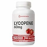 Immortal Herbs Lycopene Supplement for Men 60mg, 150 Capsules, Natural Tomato Extract Powder for Skin, Heart & Immune Support, 100% Veg Lycopene Complex, Non-GMO and Gluten Free Carotenoid Supplement