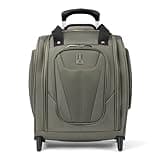 Travelpro Luggage Maxlite 5 Softside Lightweight Rolling Underseat Compact Carry on Upright 2 Wheel Bag, Men and Women, Slate Green, 15-Inch