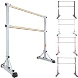 FC FUNCHEER Adjustable Ballet Barre,Portable Dance bar,Fitness Equipment for Dance & Balance Excercise,Super Sturdy for Balance Workout,Weight Limit 250 LBS