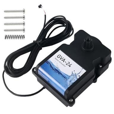 Pool Valve Actuator, 24V with 15-Foot Cable – Compatible with Hayward GVA-24, Ideal Replacement for 2-Port & 3-Port Valves – Works with Pool & Spa Automation Systems