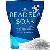 Yareli Magnesium Flakes, 15lb, Dead Sea Bath & Foot Soak, Alternative to Epsom Salt with Over 800,000mg of Elemental Magnesium Per Bag