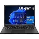 LG Gram 16 Pro 16Z90R-A Laptop 2023 New, 16" WQXGA IPS, Intel i7-1360P 12-Core, NVIDIA GeForce RTX 3050, 32GB LPDDR5, 2TB SSD, Backlit Keyboard, Thunderbolt 4, Wi-Fi 6E, Win11 Pro, COU 32GB USB