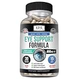 Kaya Naturals Eye Health Supplement, Lutein and Zeaxanthin, Vision Health, Eye Strain Support 800 mg Vitamin Supplement 30 Capsules