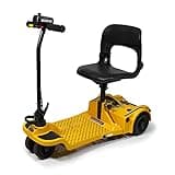 Shoprider Echo Folding Travel Mobility Scooter Yellow (FS777-YLLW)