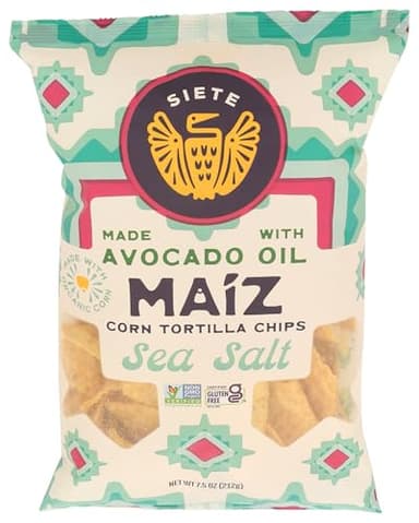 Siete Chips Trtla Maiz Sslt, 7.5 oz