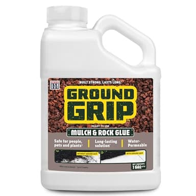 Ground Grip Ground Grip Mulch & Rock Glue 1 Gallon