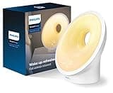 Philips SmartSleep Sleep and Wake-Up Light, Simulated Sunrise and Sunset, Multiple Lights and Sounds, RelaxBreathe to Sleep, AMZ Exclusive, HF3650/60