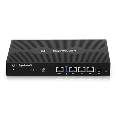 Ubiquiti Networks Edgerouter 4 Ethernet Lan Black Wired Router