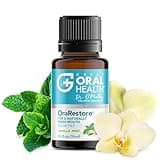 OraRestore Bad Breath Treatment for Adults Halitosis: Dentist Formulated Oral Rinse Concentrate Tooth Oil Liquid Toothpaste, Fresh Breath Mouthwash for Dry Mouth, Oral Care, Healthy Gums & Teeth 15ml