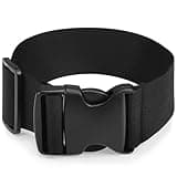 WOFASHPURET Fanny Pack Extender Bags Adjustable Elastic Strap Waist Extender Nylon Shoulder Bag Strap Luggage Strap Suitcase for Connecting Luggage