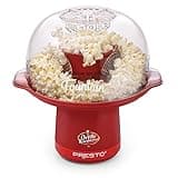 Presto Orville Redenbacher's Fountain Hot Air Popper Popcorn, 20 Cups, Red