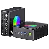 GMKtec Mini Computers AMD Ryzen 9 8945HS (Turbo 5.1GHz) 32GB DDR5 2TB SSD, Gaming PC Oculink, Dual NIC LAN 2.5G, WiFi 6, USB3.2, USB-C 4.0, BT5.2, DP, HDMI, Dual FanNucbox K11