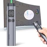 NORWII N97s TV Screen Presentation Clicker for powerpoint presentations, powerpoint clicker, Presentation Rremote, Bluetooth Wireless Presenter, Digital Pointer for TV Screen Under Win/mac,Metal Case