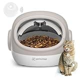 Automatic Cat Feeder, RFID Cat Food Dispenser with Collar Sensor, Timed Auto Pet Feeder for Multi-Cat Households, 4 Feeding Modes, Suitable for Both Wet and Dry Food