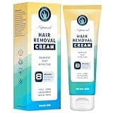 Hair Removal Cream: Intimate/Private Hair Removal Cream for Women and Men - Hair Removal for Body Legs Arms Underarms - Painless Bikini Hair Removal Cream - Depilatory Cream - Skin Friendly - 120g