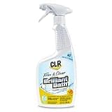 CLR Brands® Brilliant Bath Foaming Bathroom Cleaner Spray Free & Clear, No Added Dyes or Fragrances, Soap Scum and Hard Water Stain Remover, Use on Showers, Baths, Toilets and More, 26 Oz (Pack of 1)