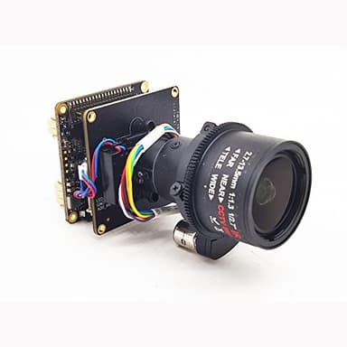 (Starvis 8MP) H.265 8MP 4K Starlight Wireless Mini PTZ Camera Module 2.7-13.5mm 5X Zoom Lens RTSP TF Card Slot Max Support 128GB, Audio, Upgrade CCTV Video Cam